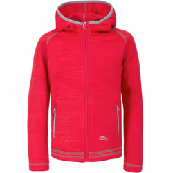 Trespass Kids Goodness Full Zip Hooded Fleece Jacket - 3-4 Yrs, Raspberry