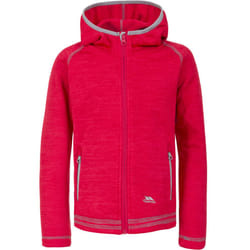 Trespass Kids Goodness Full Zip Hooded Fleece Jacket - 3-4 Yrs, Raspberry