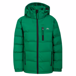 Trespass Boys Padded Jacket Hooded Tuff - 3-4 Years, Clover