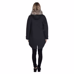 Trespass Womens Parka Jacket Waterproof Clea - 10, Black
