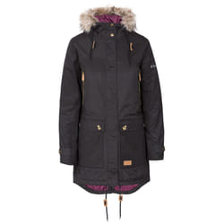 Trespass Womens Parka Jacket Waterproof Clea - 6, Black