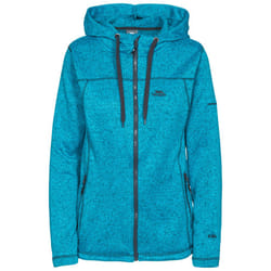 Trespass Odelia Womens Full Zip Fleece Hood Jacket - 14, Bermuda Marl