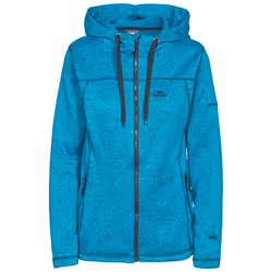 Trespass Odelia Womens Full Zip Fleece Hood Jacket - 20, Bermuda Marl