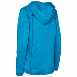Trespass Odelia Womens Full Zip Fleece Hood Jacket - 20, Bermuda Marl