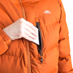 Trespass Mens Padded Jacket Casual Winter Coat Xxs - M, Burnt Orange