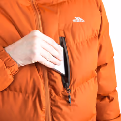 Trespass Mens Padded Jacket Casual Winter Coat Xxs - S, Burnt Orange