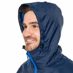Trespass Adults Waterproof Jacket Packaway Qikpac - L, Navy - Additional view 7