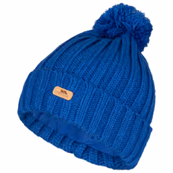 Trespass Unisex Bobble Hat Thorns - EACH, Blue