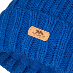 Trespass Unisex Bobble Hat Thorns - EACH, Blue