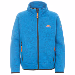 Trespass Boys Fleece Heavyweight Jumper Mario - 11-12 Years, Blue Marl