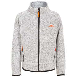 Trespass Boys Fleece Heavyweight Jumper Mario - 9-10 Years, Grey Marl