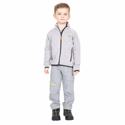 Trespass Boys Fleece Heavyweight Jumper Mario - 9-10 Years, Grey Marl
