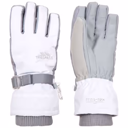 Trespass Womens Ski Gloves Waterproof Vizza II - L, White