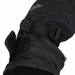 Trespass Adults Ski Gloves Waterproof Ergon II - L, Black