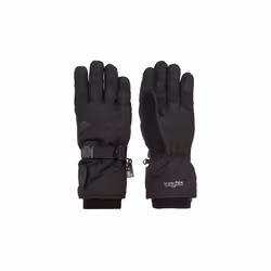 Trespass Adults Ski Gloves Waterproof Ergon II - M, Black
