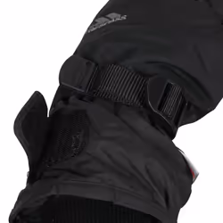 Trespass Adults Ski Gloves Waterproof Ergon II - M, Black