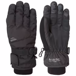Trespass Kids Ski Gloves Insulated Ergon II - 2/4, Black