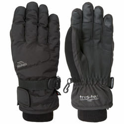 Trespass Kids Ski Gloves Insulated Ergon II - 8/10, Black