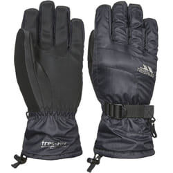 Trespass Adults Embray Outdoor Warm Waterproof Ski Skiing Snowboarding Gloves - XL, Black