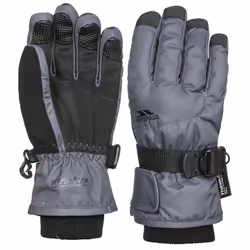 Trespass Kids Ski Gloves Insulated Ergon II - 5/7, Carbon