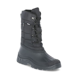 Trespass Mens Waterproof Snow Boots Straiton II - 8, Black