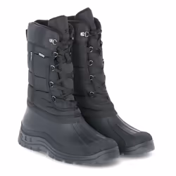Trespass Mens Waterproof Snow Boots Straiton II - 10, Black - Additional view 5
