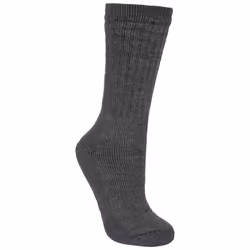 Trespass MenS Merino Wool Hiking Socks Stroller - 7/11, Black Marl