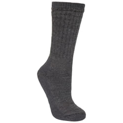 Trespass MenS Merino Wool Hiking Socks Stroller - 7/11, Black Marl