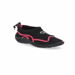 Trespass Unisex Aqua Shoes Paddle - 10, Black/Raspberry