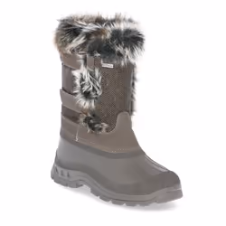 Trespass Womens Snow Boots Waterproof Brace - 4, Peat