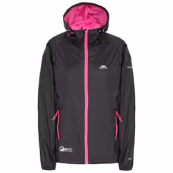Trespass Womens Waterproof Jacket Packaway Qikpac - 14, Black
