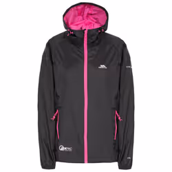 Trespass Womens Waterproof Jacket Packaway Qikpac - 10, Black