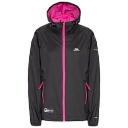 Trespass Womens Waterproof Jacket Packaway Qikpac - 8, Black