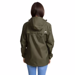 Trespass Womens Waterproof Jacket Packaway Qikpac - 12, Moss - Additional view 2