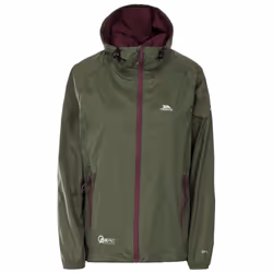 Trespass Womens Waterproof Jacket Packaway Qikpac - 10, Moss