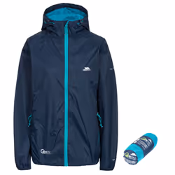Trespass Womens Waterproof Jacket Packaway Qikpac - 6, Navy - Additional view 7