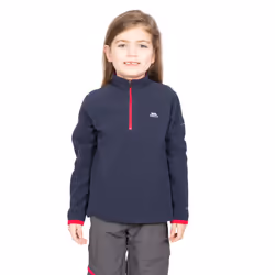 Trespass Girls 1/2 Zip Jumper Pullover Sybil - 11-12 Years, Navy
