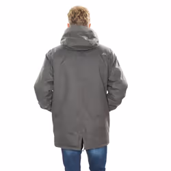 Trespass Mens Waterproof Jacket Taped Seams Glover - L, Dark Grey Marl