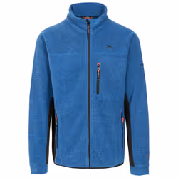 Trespass Mens Fleece Jacket Full Zip Jynx - M, Blue