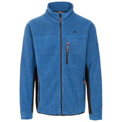 Trespass Mens Fleece Jacket Full Zip Jynx - XXL, Blue