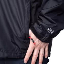 Trespass Mens Waterproof Jacket Hooded Fraser II - L, Black