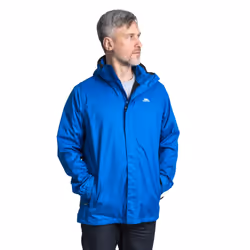 Trespass Mens Waterproof Jacket Hooded Fraser II - S, Blue