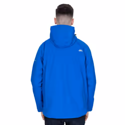 Trespass Mens Waterproof Jacket Hooded Edwards II - M, Blue