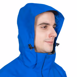 Trespass Mens Waterproof Jacket Hooded Edwards II - M, Blue