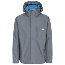 Trespass Mens Waterproof Jacket Hooded Edwards II - M, Carbon