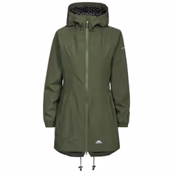 Trespass Womens Waterproof Jacket Daytrip - 6, Moss