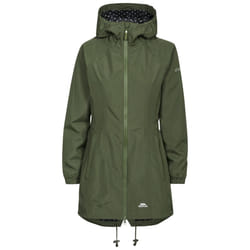 Trespass Womens Waterproof Jacket Daytrip - 6, Moss