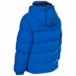 Trespass Boys Padded Jacket Hooded Tuff - 2-3 Years, Blue