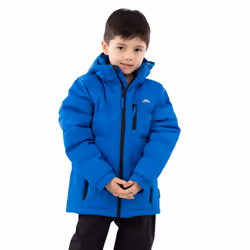 Trespass Boys Padded Jacket Hooded Tuff - 3-4 Years, Blue