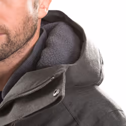 Trespass Mens Waterproof Jacket Taped Seams Glover - 3XL, Dark Grey Marl